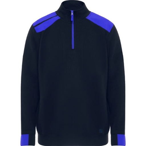 Bluza Troyer Szczotkowany Polar RY8413 - Navy Blue 55 & Royal Blue 05