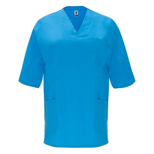 Tunika Unisex Krótki Rękaw Twill RY9098 - Blue Danube 110