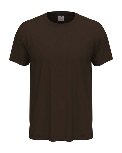 T-shirt unisex klasyczny S140 - Dark Chocolate