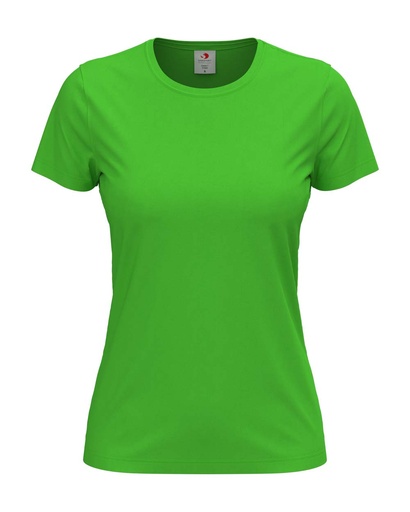 T-shirt klasyczny damski S141 - Kiwi Green