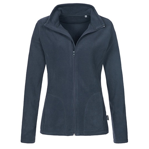 Damska bluza polarowa z zamkiem S5100 - Blue Midnight