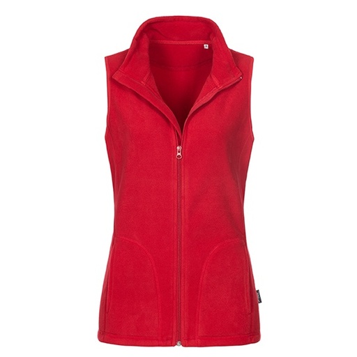 Damska Kamizelka Polarowa S5110 - Scarlet Red