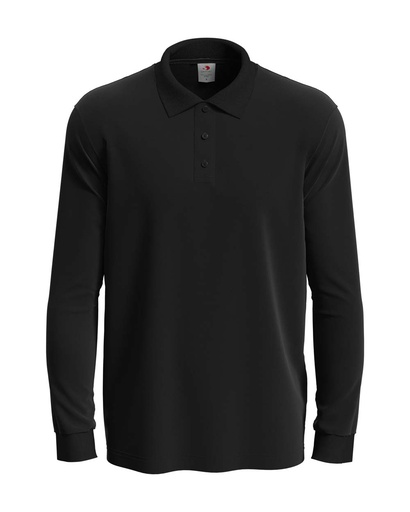 Koszulka Polo Klasyczna S540 - Black Opal