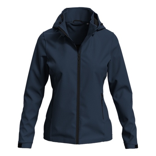 Kurtka Softshell Damska Wodoodporna S5540 - Blue Midnight