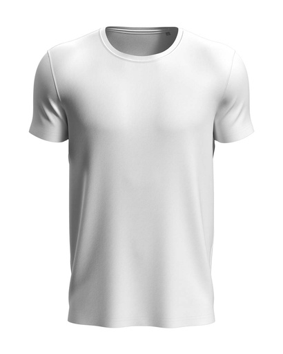 Koszulka Sportowa Dopasowana Oddychajaca S8000 - White