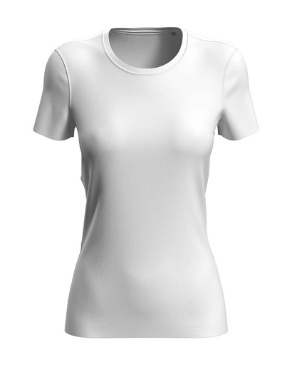 Koszulka Damska Sportowa Odprowadzajaca Wilgoc S8100 - White