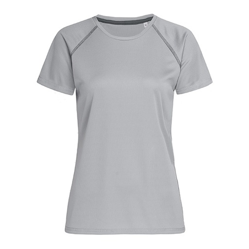 Koszulka sportowa damska S8130 - Silver Grey