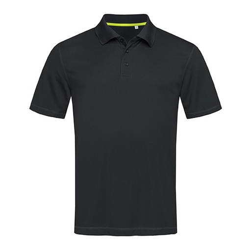 Polo z siateczki S8450 - Black Opal