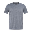 Koszulka Sportowa z Recyklingu – Krótki Rękaw - Denim Heather