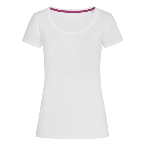 Koszulka Damska Slim S9120 - White