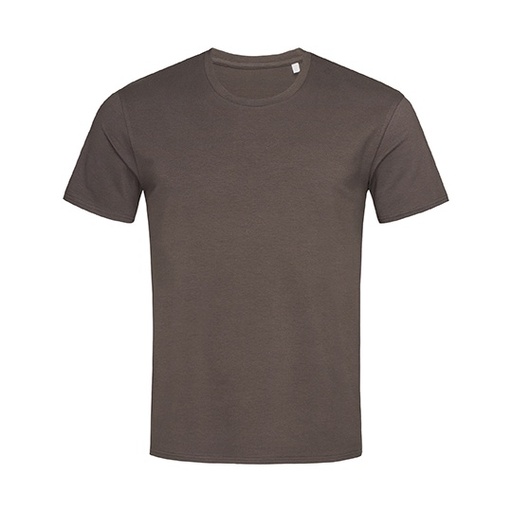 T-shirt Regular Stretch S9630 - Dark Chocolate
