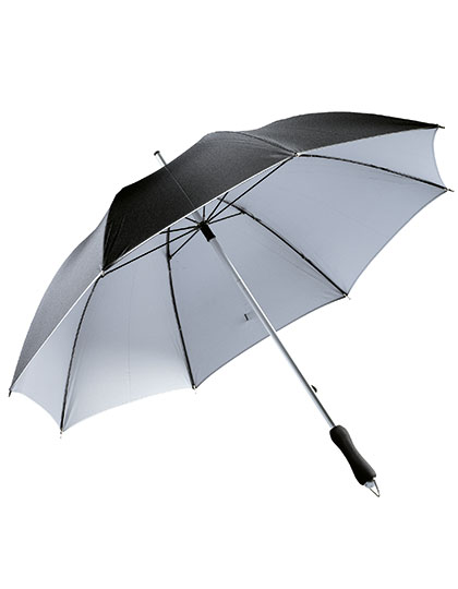 Aluminiowy parasol z włókna szklanego  - Black & Silver