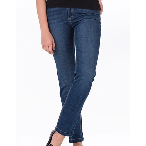 Jeansy proste SD011 - Dark Blue Wash