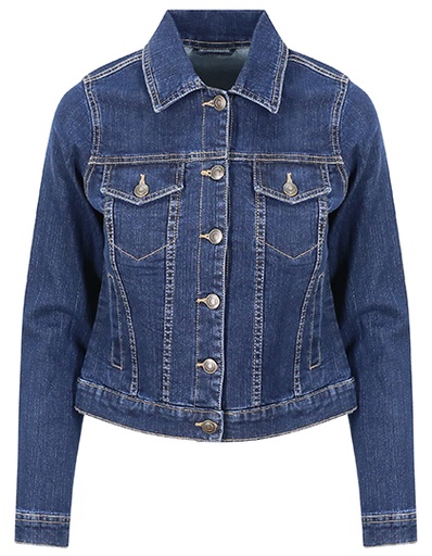 Kurtka jeansowa Olivia - Dark Blue Wash
