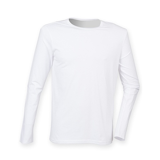 Meska koszulka Slim SFM124 - White