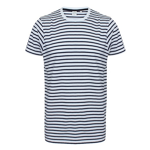 Koszulka Unisex SFM202 - White & Oxford Navy