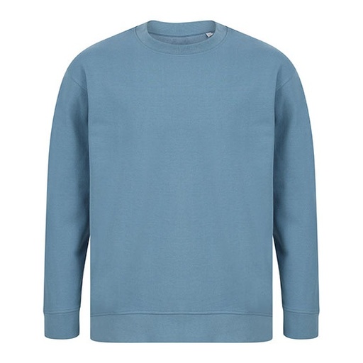 Bluza Nowoczesna Bawelniana z Recyklingu SFM530 - Stone Blue