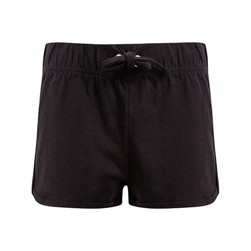 Dziecięce szorty retro z lamówką SM69 - Black