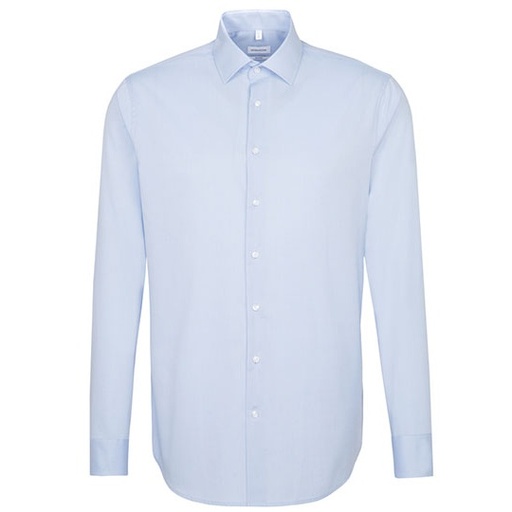 Koszula męska dopasowana z długim rękawem SN021000 - Light Blue