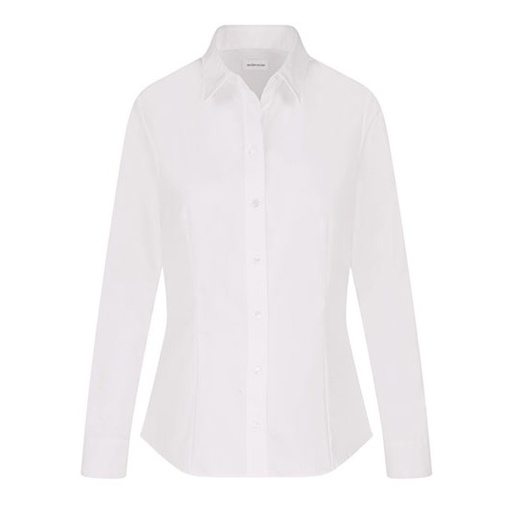 Damska koszula oxford regularny krój SN080660 - White