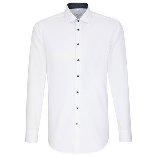 Koszula Meska Dopasowana Non-Iron SN293690 - White