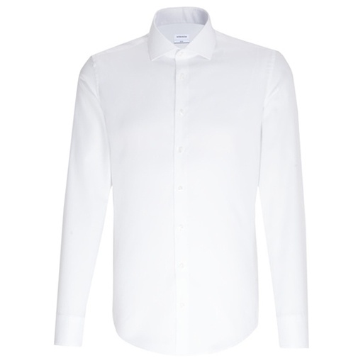 Koszula męska slim fit Oxford z długim rękawem SN693677 - White