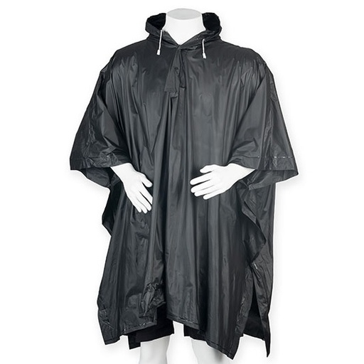 Peleryna przeciwdeszczowa oversize SP010 - Black