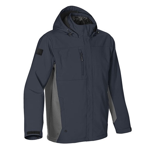 Kurtka Meska 3w1 Wodoszczelna Oddychajaca ST113 - Navy & Granite