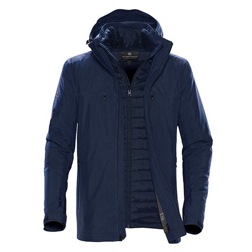 Kurtka 3 w 1 Wodoodporna Oddychajaca Izolowana ST128 - Navy & Navy