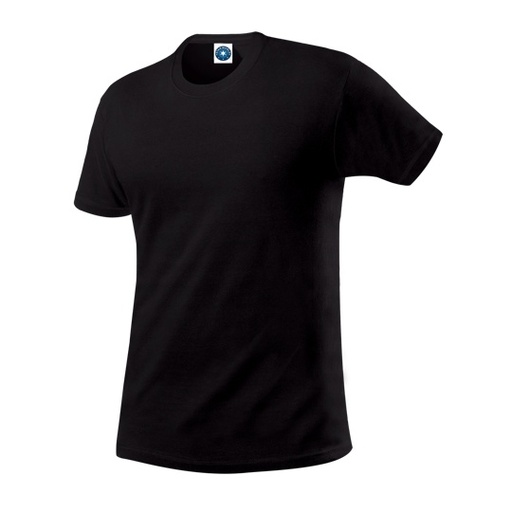 Gruby T-shirt klasyczny SW380 - Black