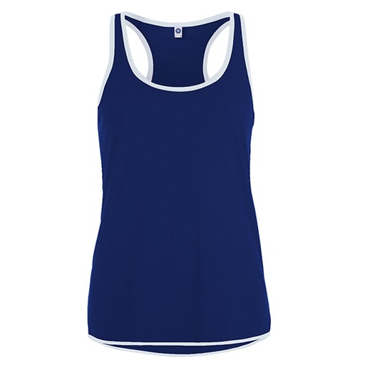 Kamizelka Dopasowana Odprowadzajaca Wilgoc SW405 - Deep Royal & White