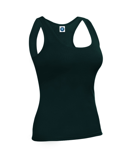 Kamizelka z wycięciem typu Racer Back - Black