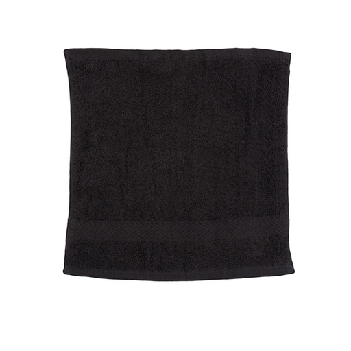 Gruby ręcznik do twarzy TC01 - Black