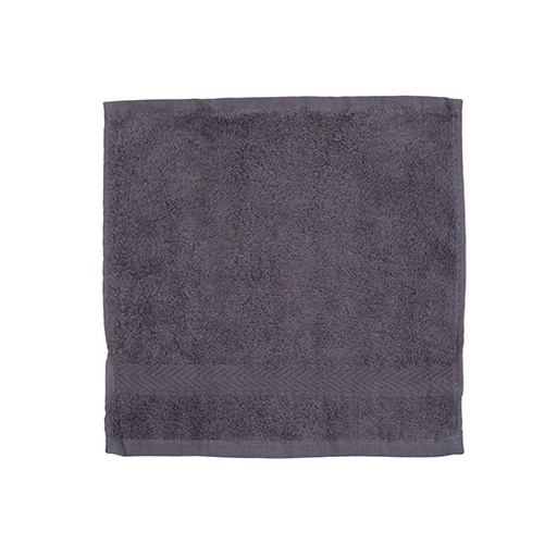 Gruby ręcznik do twarzy TC01 - Steel Grey