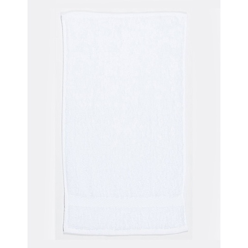 Ręcznik gościnny z bordiurą TC05 - White