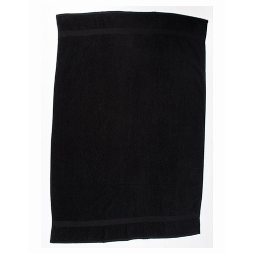 Ręcznik frotte z bordiurą TC06 - Black