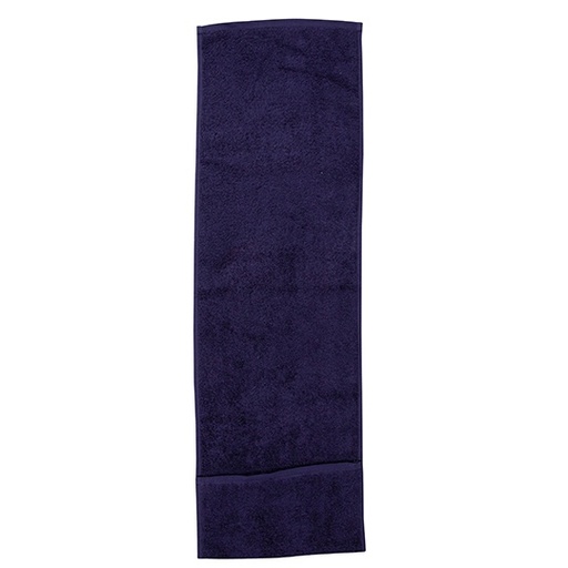 Recznik Sportowy Bawelniany z Kieszenia TC07 - Navy