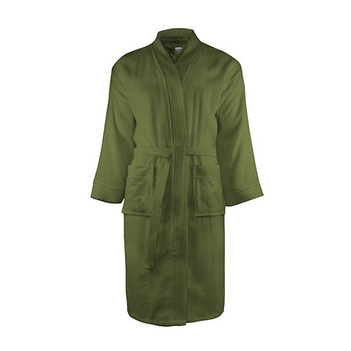 Szlafrok frotte oversize TH1030 - Olive Green