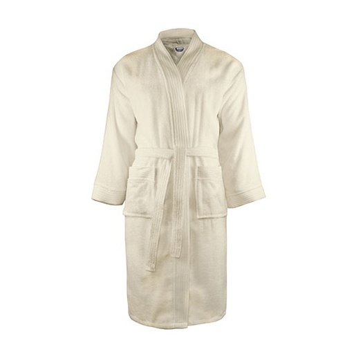Szlafrok Oversize Frotte Bawelniany TH1030 - Ivory Cream