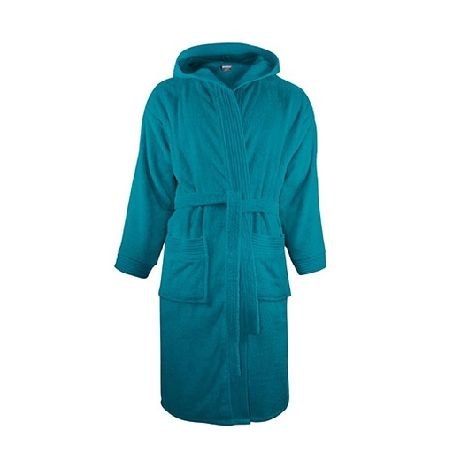 Szlafrok z kapturem TH1095 - Turquoise