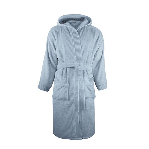 Szlafrok Oversize Bawełna Frotte TH1095 - Light Blue