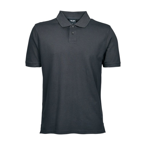 Męskie polo z grubej bawełny TJ1400N - Dark Grey (Solid)
