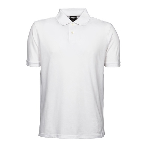 Koszulka Polo Klasyczna Gruba Bawelna Pique TJ1400N - White