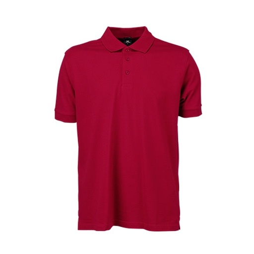Męskie Polo Slim TJ1405 - Deep Red