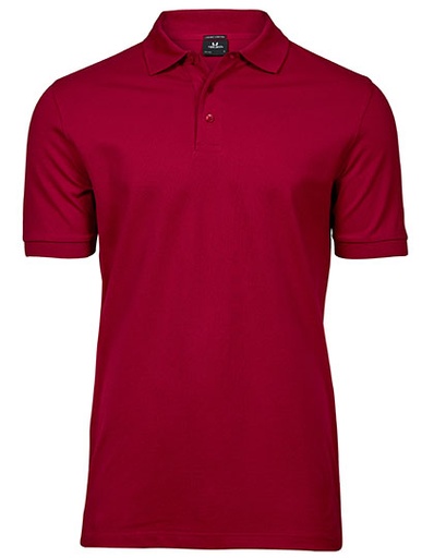 Polo Meskie Slim Organiczna Bawelna Elastan TJ1405 - Red