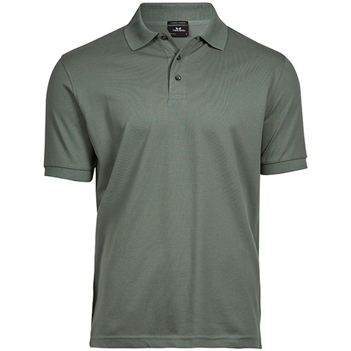 Męskie Polo Slim TJ1405 - Leaf Green