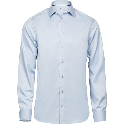 Koszula Męska Slim Fit Twill TJ4021 - Light Blue