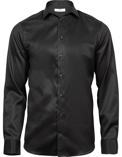 Luksusowa koszula Slim Fit - Black