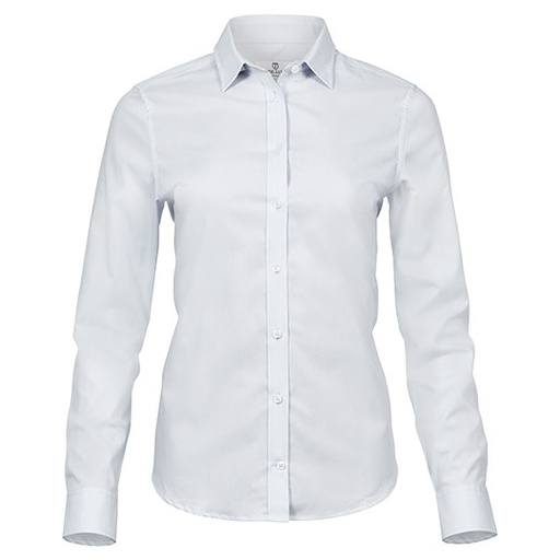 Damska koszula stretch TJ4025 - White