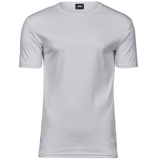 T-shirt Meski Slim Bawelna Organiczna Interlock TJ520 - White